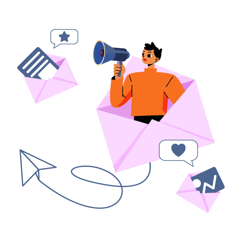 Email Marketing Illustration